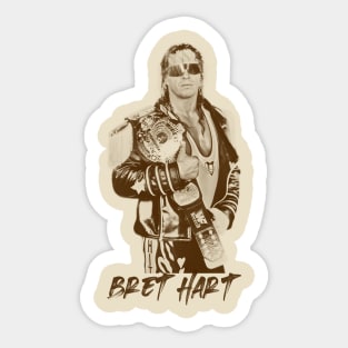 Bret Hart Sticker